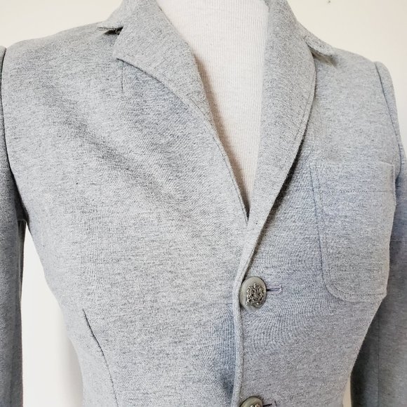 😍 RALPH LAUREN Luxury Equestrian Cotton Blazer - Picture 4 of 16